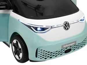 Volkswagen mașină jucarie electrică pentru copii, detalii moderne, design atractiv, siguranță și divertisment.