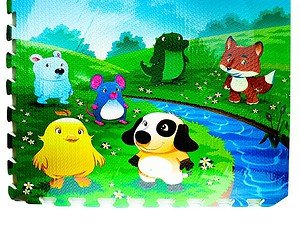 - Covorasul este confectionat din spuma densa.