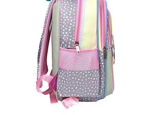 - Ghiozdanul are: 2 compartimente