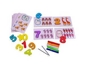 numere - Joc educativ de asociere