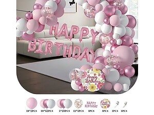 Set baloane pentru arcada