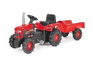 Tractor cu pedale si remorca
